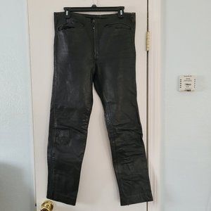 Women's Motorcycle Leather Pants - size 6?